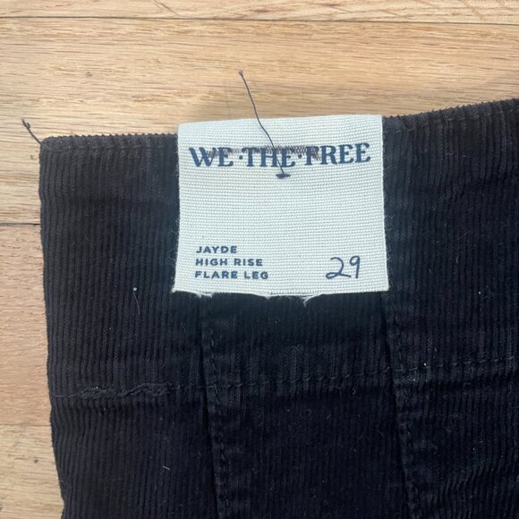 023 We The Free Jayde Cord Flare Jean in Black NWT Size 31 - Picture 10 of 11